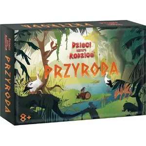 Board Game Kangur Dzieci kontra Rodzice. Przyroda — Kangur family trivia game about nature