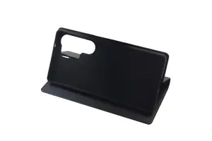 Flip case just must for Samsung Galaxy S25 Ultra — Black, protective phone cover with front flap