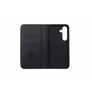 Флип-кейс just must JM для Galaxy S25 — чёрный, защитный фолио-чехол