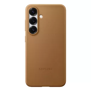 Cover Samsung Galaxy S25 Faux Leather Case Brown