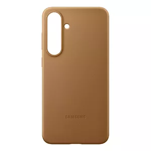 Faux Leather Case Samsung Galaxy S25+ Cover Brown 6.7"