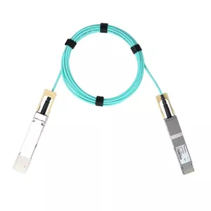 AOC Cable BlueOptics PAN-QSFPDD-400GBASE-AOC-3M-BO QSFP-DD 400G 3m Turquoise