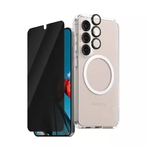 PanzerGlass CARE by Flagship 3-в-1 Приватный комплект Samsung Galaxy S25