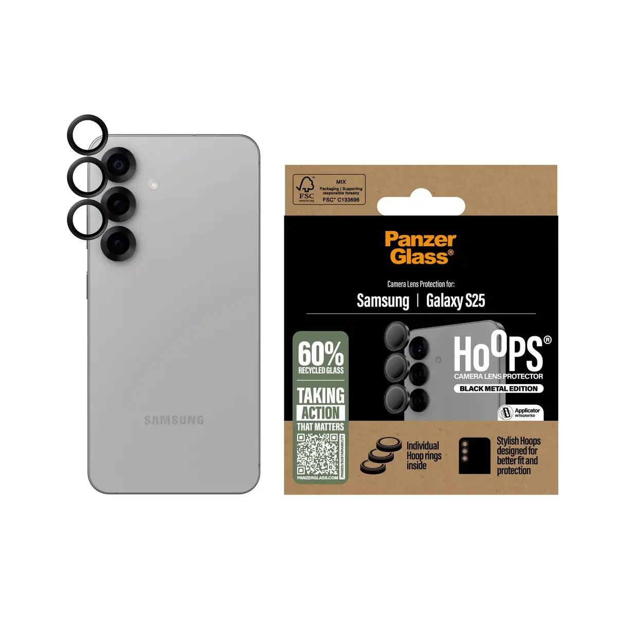Защитное стекло PanzerGlass Samsung Galaxy S25 Photo 2