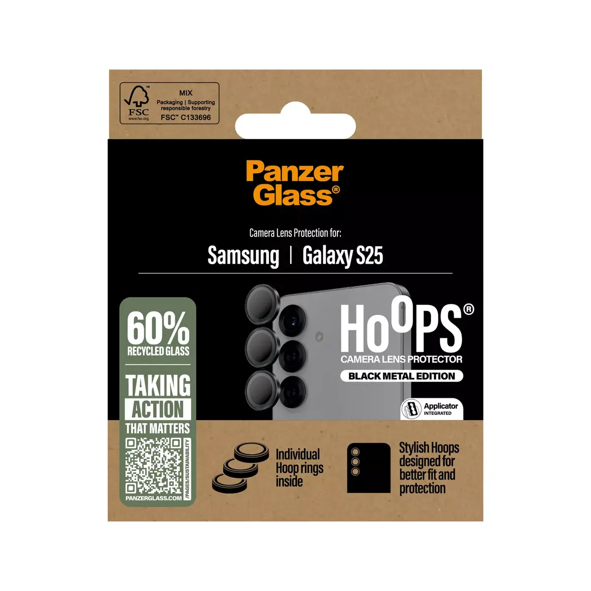 Защитное стекло PanzerGlass Samsung Galaxy S25 Photo 3