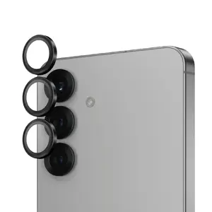 PanzerGlass Hoops Защитное стекло для камеры Черный для Samsung Galaxy S25 закаленное стекло и силикон