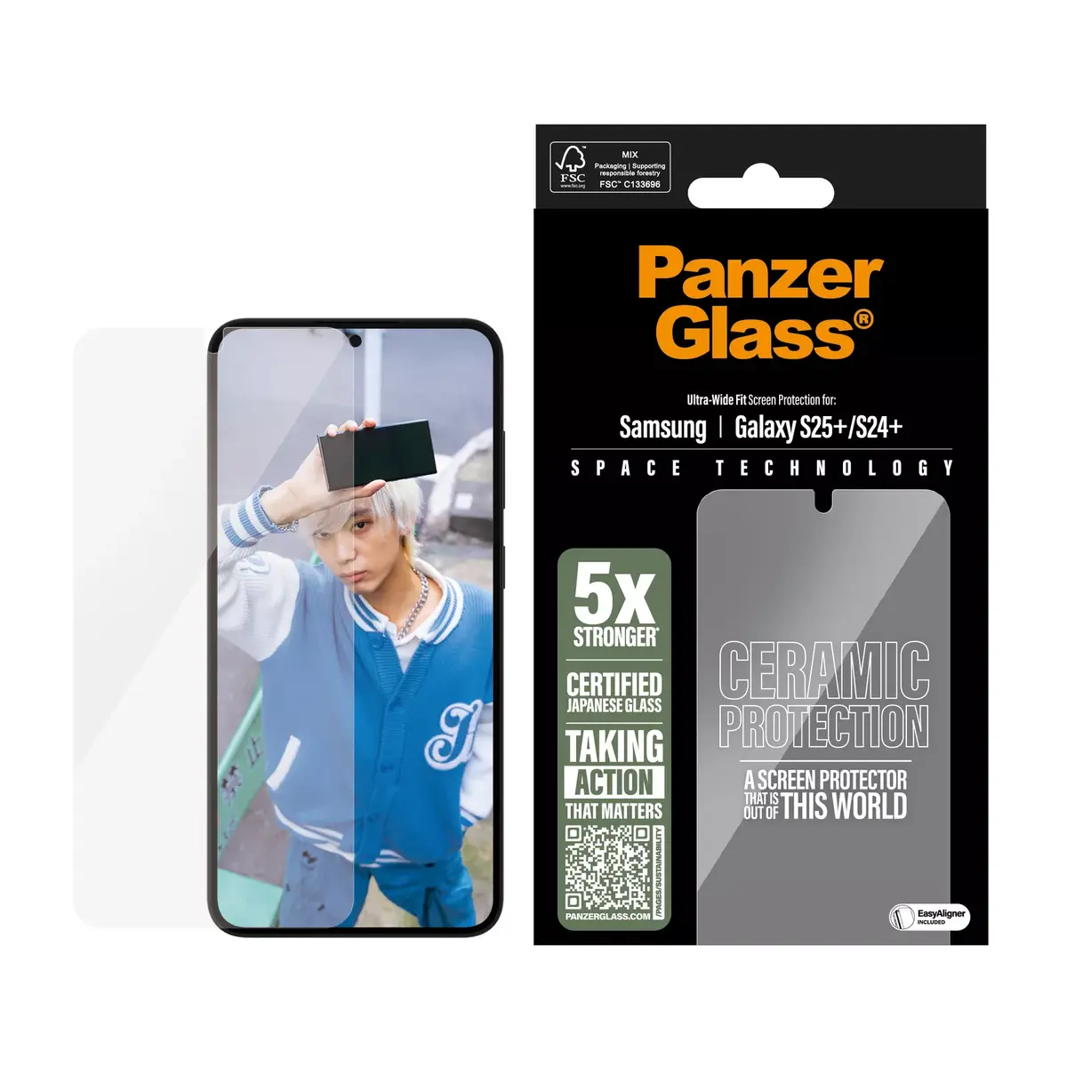 Защитное стекло PanzerGlass Samsung Galaxy S25+ Photo 2