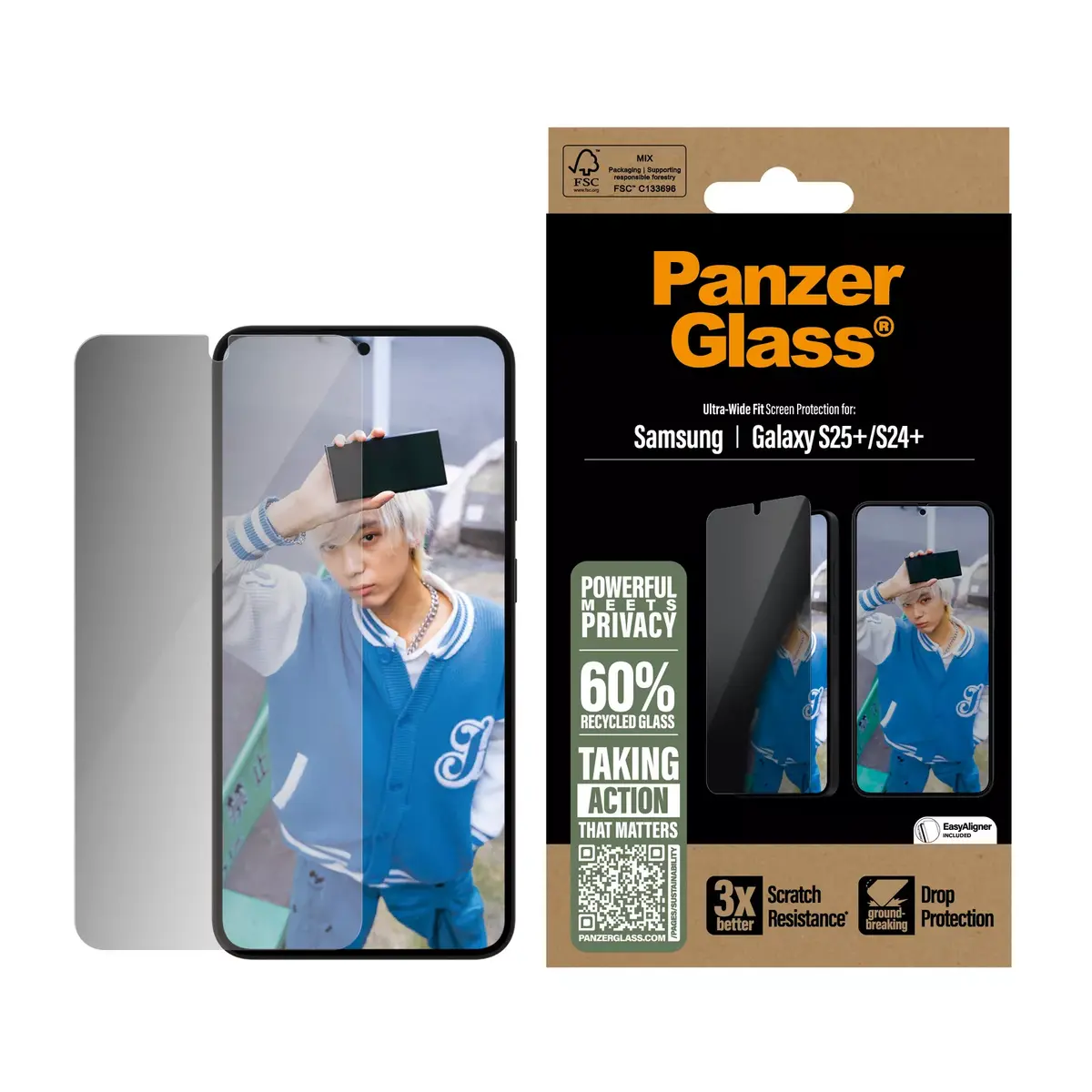 Защитное стекло PanzerGlass Samsung Galaxy S25+ Photo 2