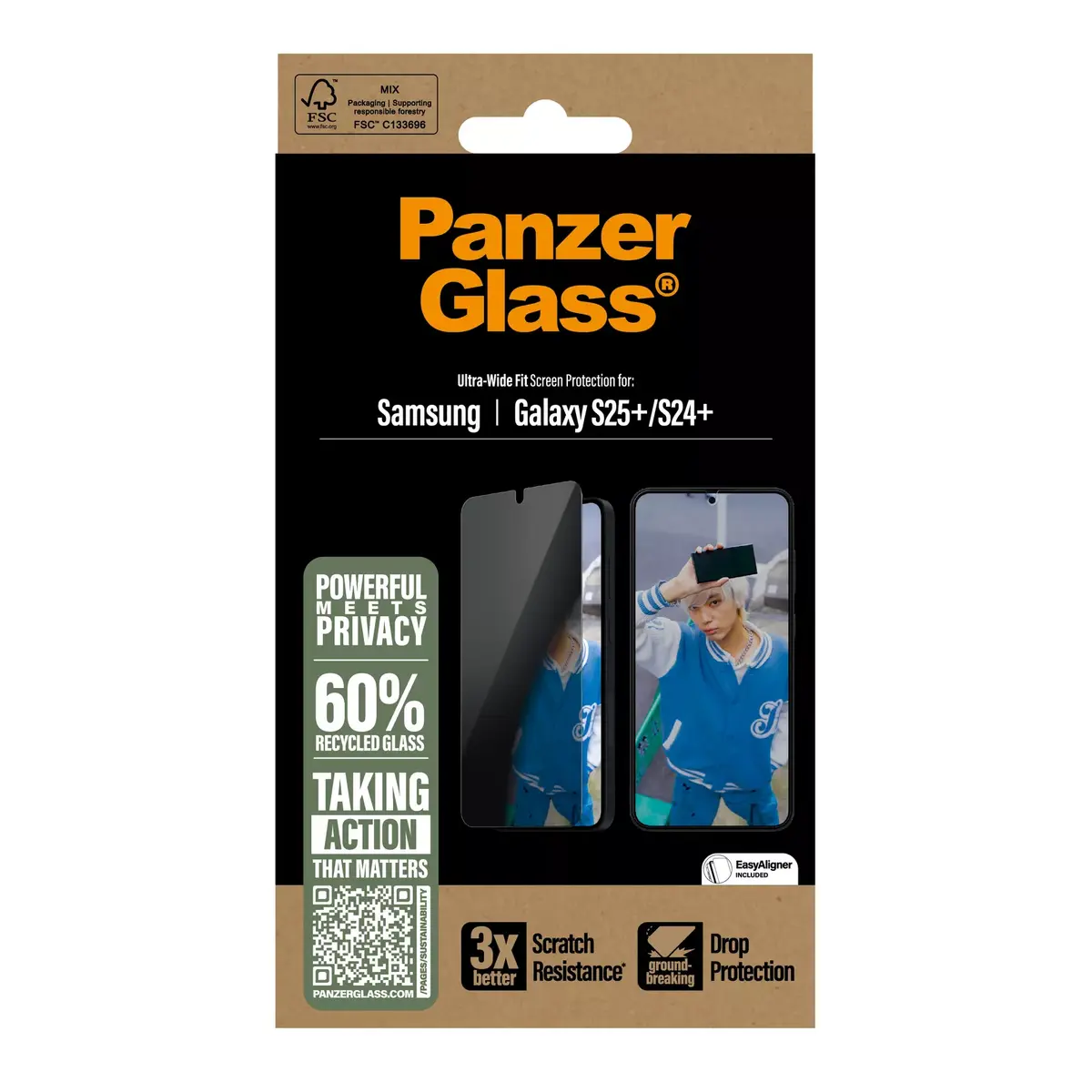 Защитное стекло PanzerGlass Samsung Galaxy S25+ Photo 3