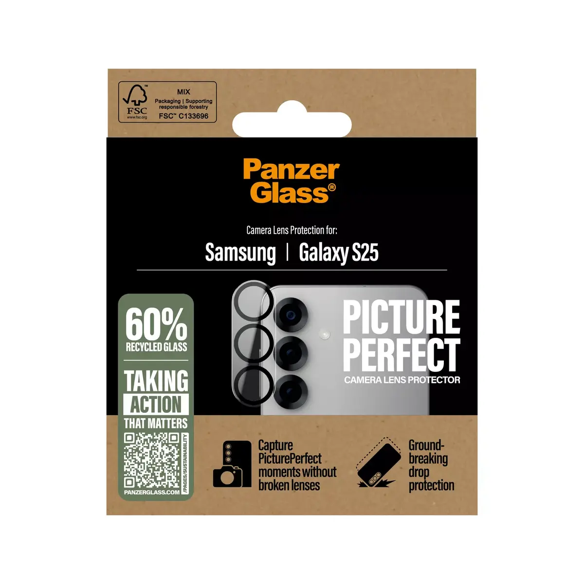 Защитное стекло PanzerGlass Samsung Galaxy S25 Photo 3