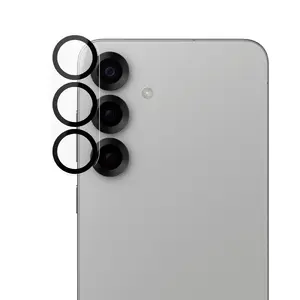 PanzerGlass PicturePerfect Защита камеры для Samsung Galaxy S25+ закаленное стекло и силикон прозрачная сухая установка защита от царапин и ударов