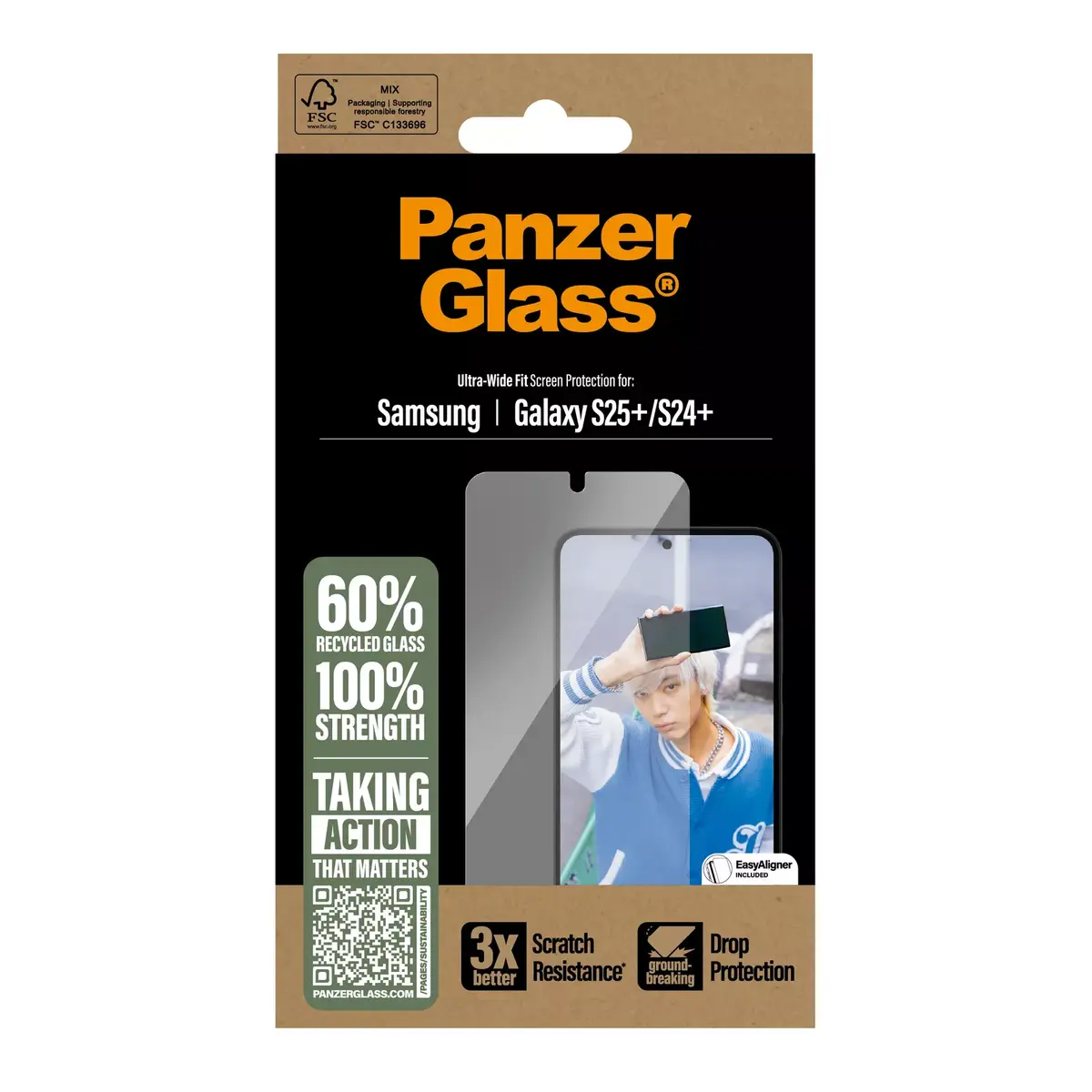 Защитное стекло PanzerGlass Samsung Galaxy S25+ Photo 3