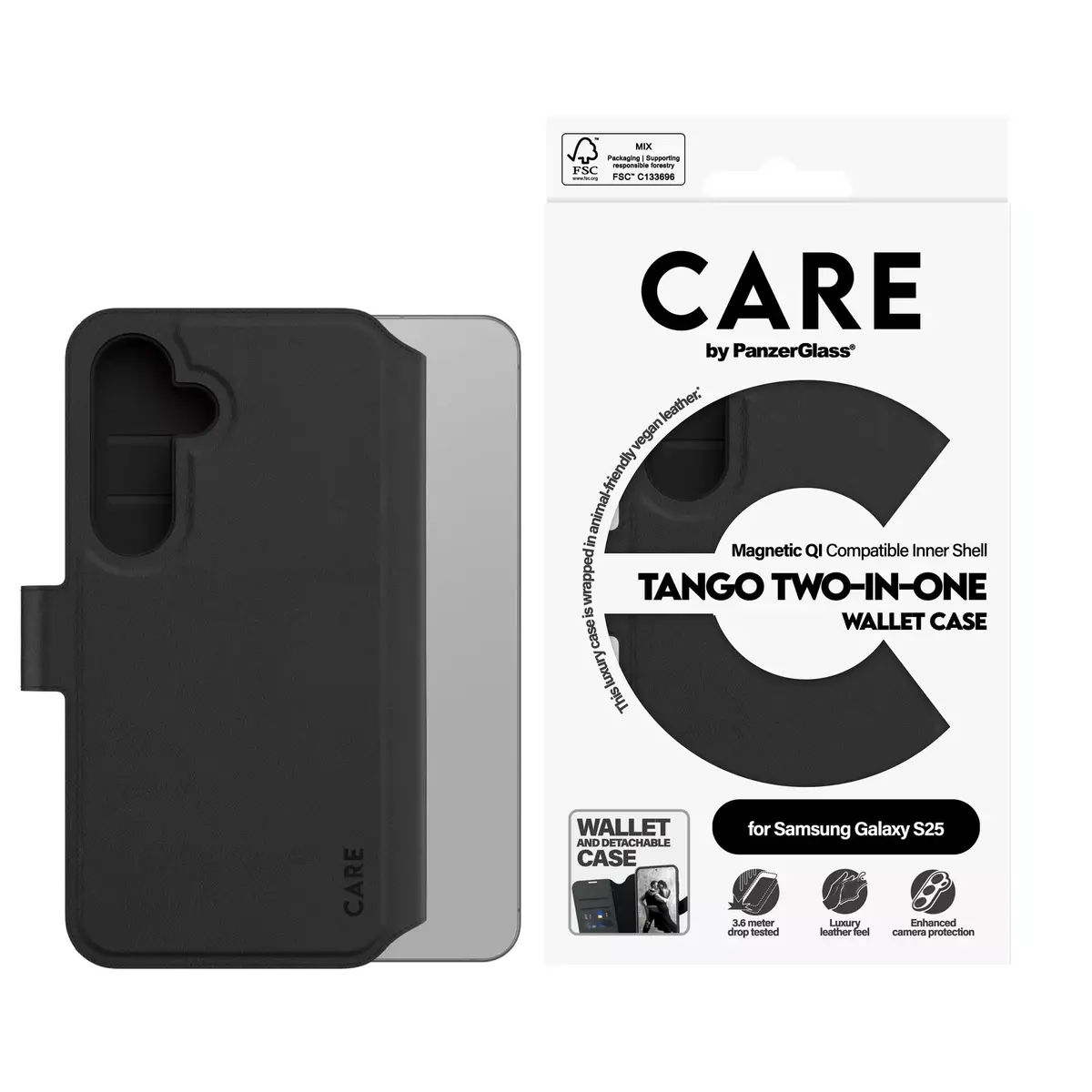 Vāks PanzerGlass CARE by Feature Case Tango Samsung Galaxy S25 Photo 3