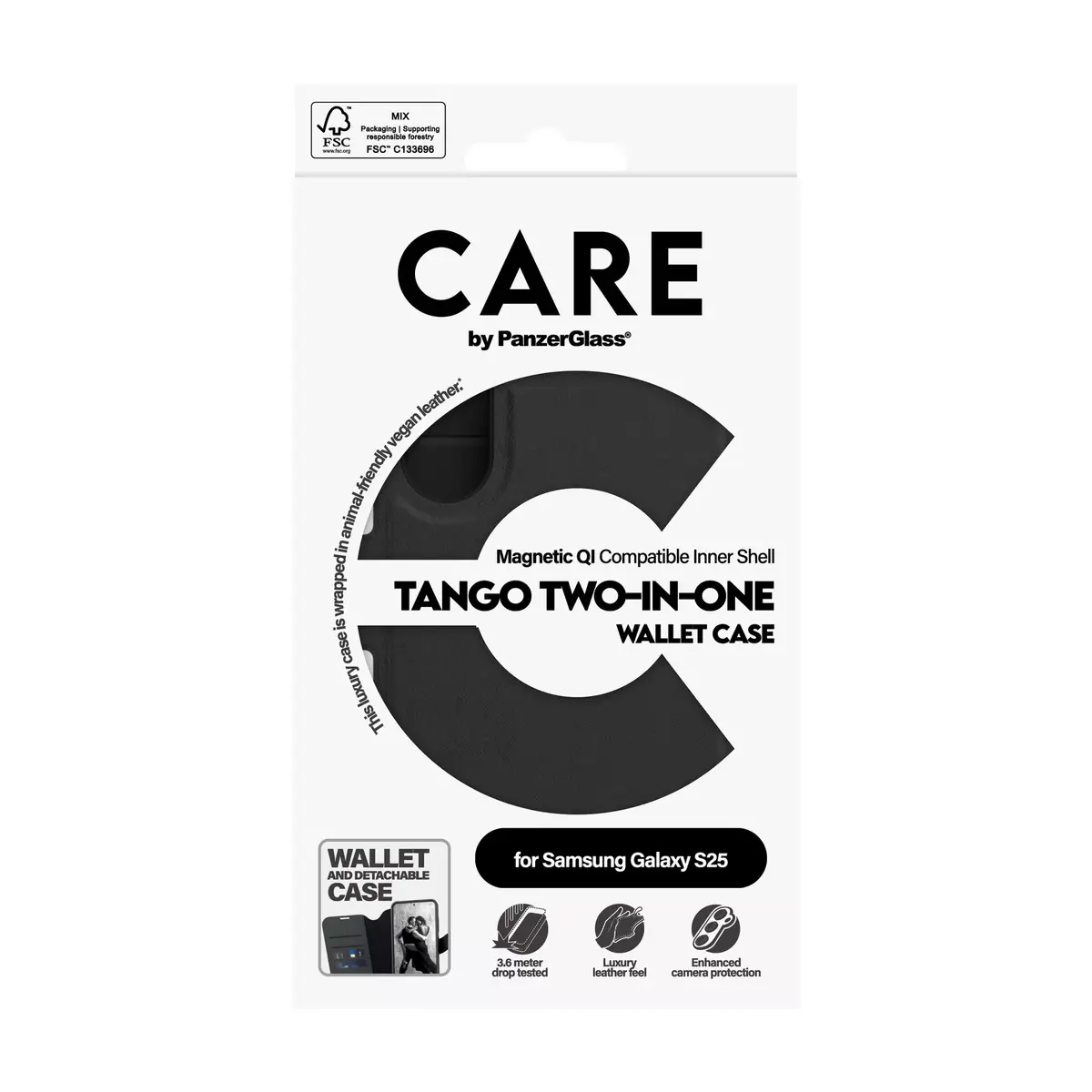 Vāks PanzerGlass CARE by Feature Case Tango Samsung Galaxy S25 Photo 4