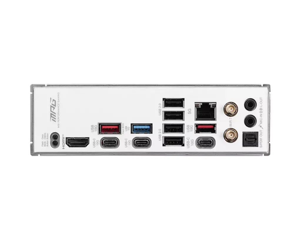 MSI MPG B850 EDGE TI WIFI motherboard — Socket AM5 ATX Photo 5