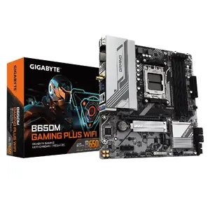 Материнская плата GIGABYTE B650M GAMING PLUS WIFI, AMD B650, сокет AM5, Micro ATX