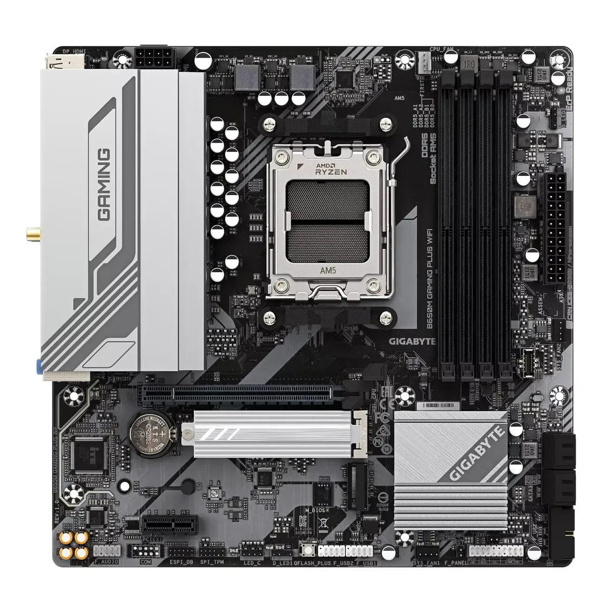 Pamatplate GIGABYTE B650M GAMING PLUS WIFI, B650 Photo 2