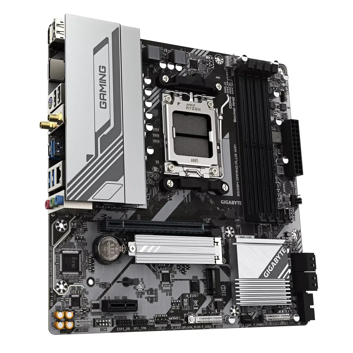 Pamatplate GIGABYTE B650M GAMING PLUS WIFI, B650 Photo 3