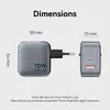 Vention FEXH0-EU 70W GaN Wall Charger Photo 2
