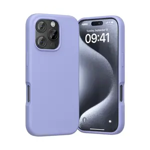 Защитный чехол Vention KUHV0-10 для iPhone 16, совместимый с MagSafe, лиловый