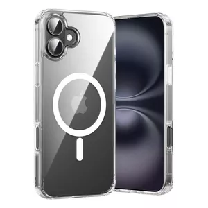 Aizsargvāciņš Vention KUGT0-20 priekš iPhone 16 Plus, caurspīdīgs, saderīgs ar MagSafe