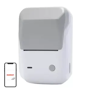 Mobilā termiskā etiķešu printeris NIIMBOT B1 Gray — Bluetooth, portatīvs, ar akumulatoru