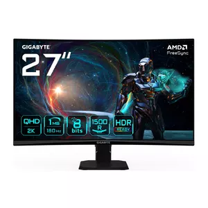 Монитор GIGABYTE GS27QCA 27" QHD изогнутый LED 2560 x 1440