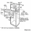Bosch Serie 2 HBF010BV1S встраиваемая электрическая духовка Photo 6