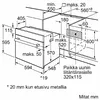 Bosch Serie 2 HBF010BV1S встраиваемая электрическая духовка Photo 8