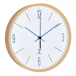 Sienas/Galda Pulkstenis TFA-Dostmann 60.3524.06 Apaļš Zils Brūns Balts