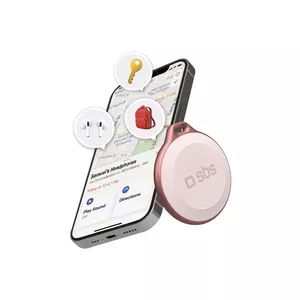 Finder SBS TEFINDBTAPP GPS tracker Universal Pink Battery CR2032