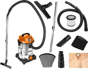 Putekļsūcējs NEO tools 5907558483079 — 1400 W motors, 30 l tvertne