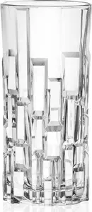 Crystal glasses set RCR ETNA 340 ml — 6 pieces, lead-free crystal