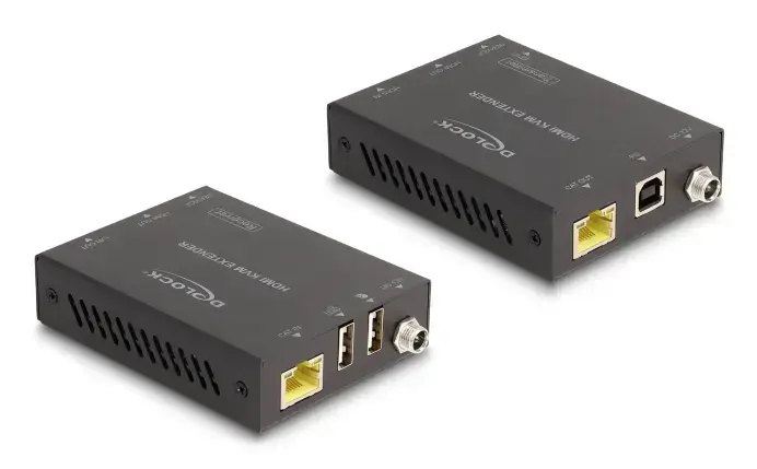 KVM-удлинитель DELOCK 65957 — HDMI/USB передатчик и приёмник Photo 2