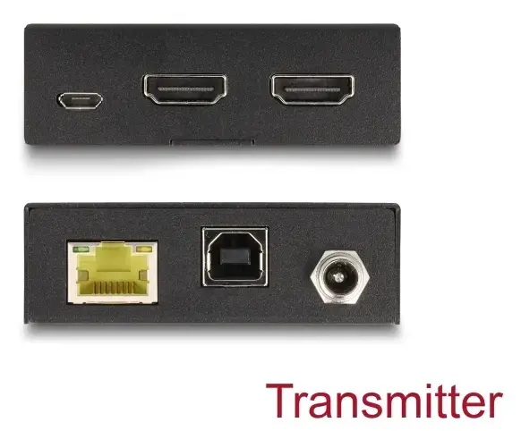 KVM-удлинитель DELOCK 65957 — HDMI/USB передатчик и приёмник Photo 3