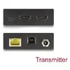 KVM-удлинитель DELOCK 65957 — HDMI/USB передатчик и приёмник Photo 3