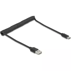 USB cable DeLOCK 90133 USB 2.0 0.8 m Black
