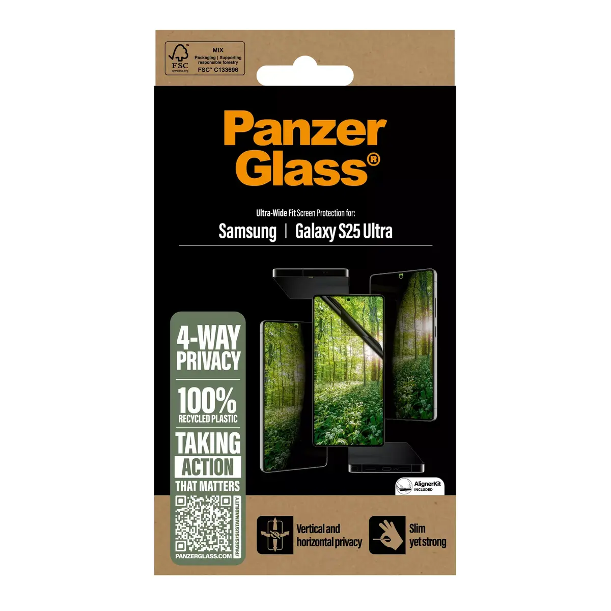 Privacy Screen Protector PanzerGlass Samsung Galaxy S25 Ultra Photo 3