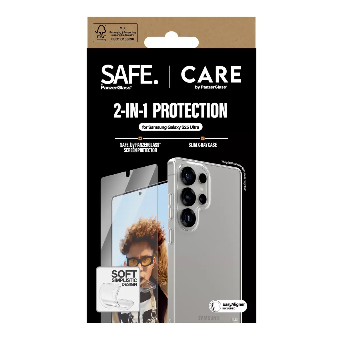 PanzerGlass CARE by Fashion 2-in-1 Bundle Samsung Galaxy S25 Ultra Photo 3