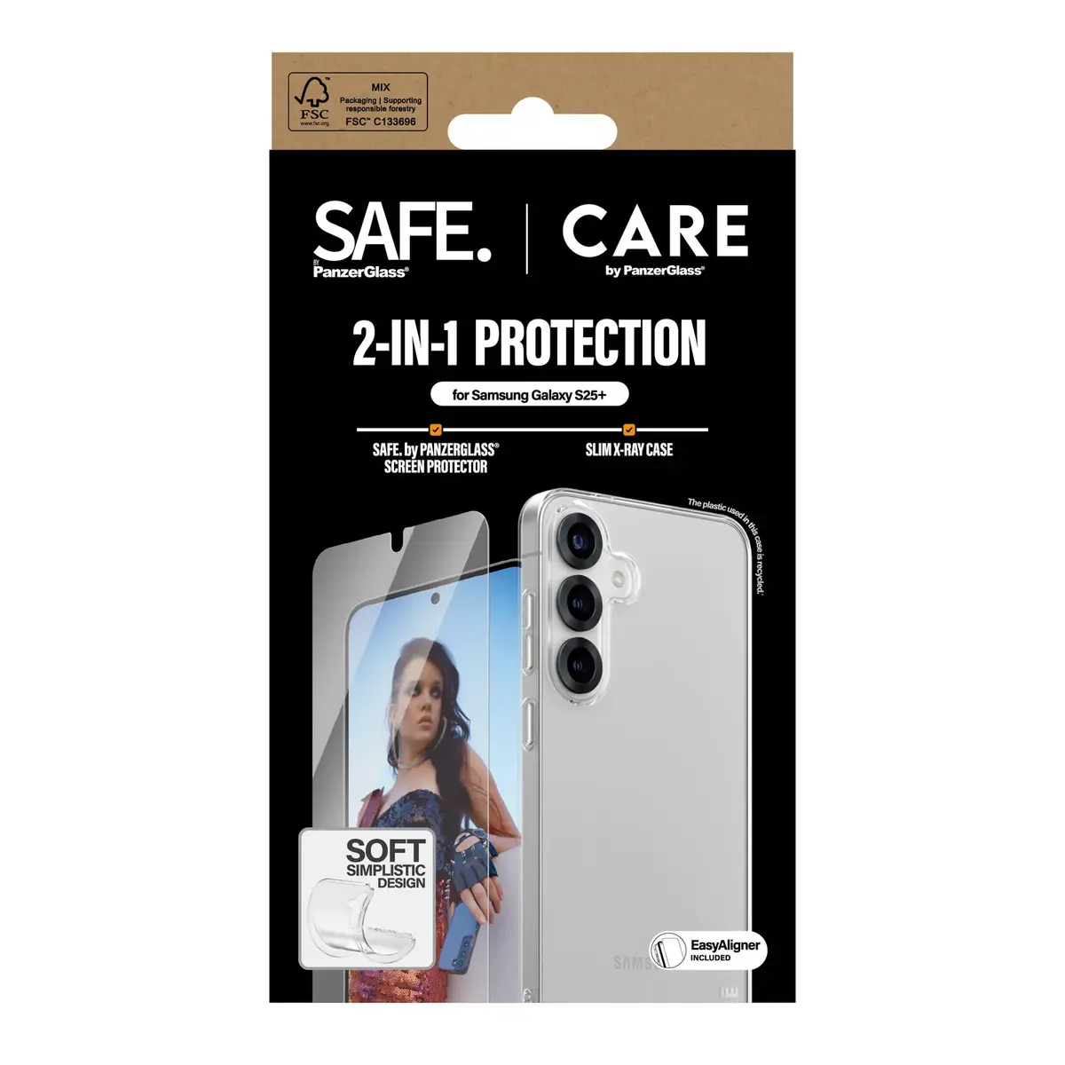 PanzerGlass CARE by Fashion 2-в-1 Комплект Samsung Galaxy S25+ Photo 3