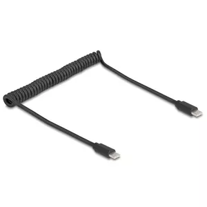 USB cable DeLOCK 90369 USB 2.0 0.75 m USB C Black