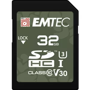 Flash Memory Emtec 32GB UHS-I SDHC Class 10 V30