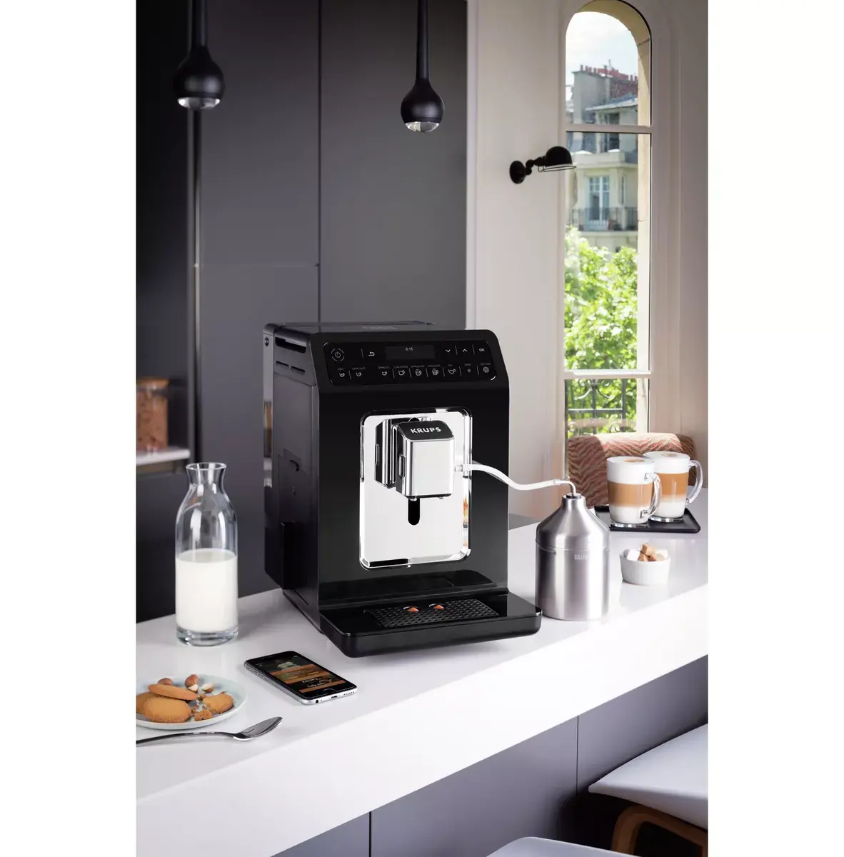 Espresso automāts Krups 2.3 L Evidence EA8908 Photo 2