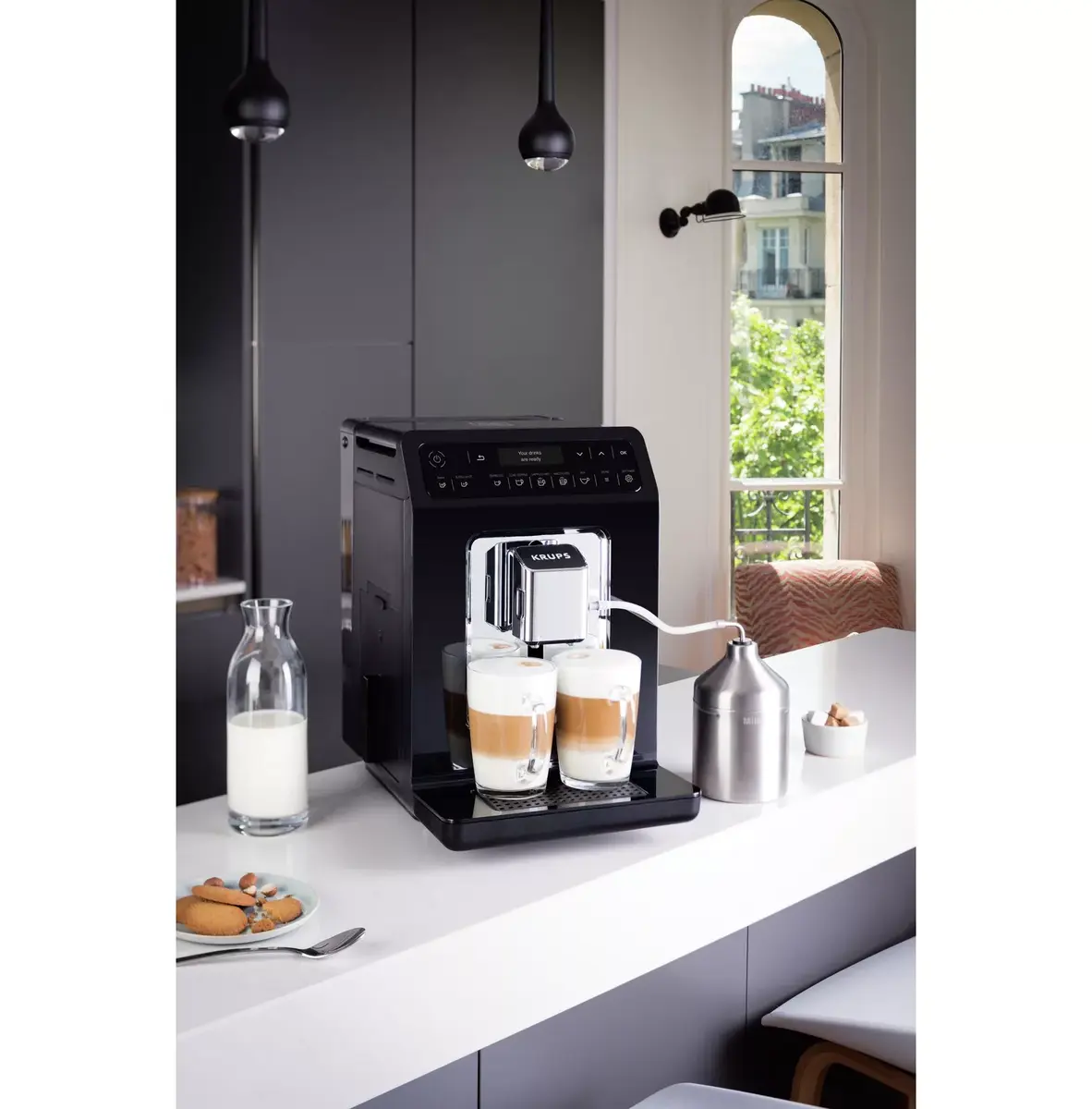 Espresso automāts Krups 2.3 L Evidence EA8908 Photo 3