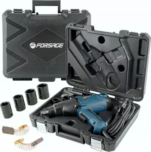 Electric Impact Wrench Forsage 1/2" 500 Nm 1010 W with Sockets