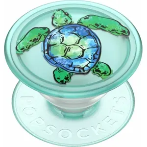Phone grip Popsockets PlantCore Grip Tortuga POP463 — collapsible grip and stand, adhesive mount