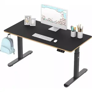 Стол Ultradesk Pulsar Black — прямой, столешница MDF, прямоугольная, 1200×600×550 мм