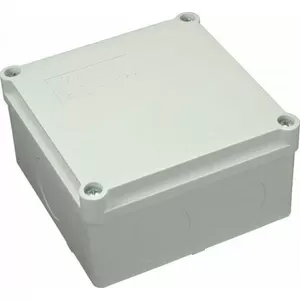 Накладная герметичная распределительная коробка PAWBOL S-BOX 216 IP56 серая 120×80×50 мм
