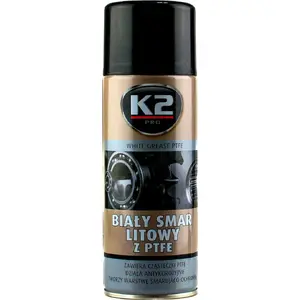 Lubricant spray K2 K2-BIALY SMAR Z PTFE 400 ml – K2 W121