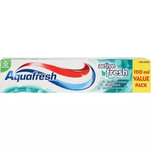Zobu pasta GlaxoSmithKline Aquafresh Active Fresh 100 ml